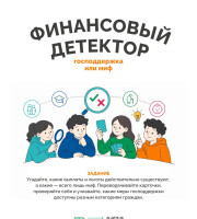 Финансовый детектор. Господдержка или миф