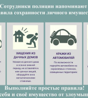 В последнее время участились случаи краж имущества, оставленного в подъездах многоквартирных домов.