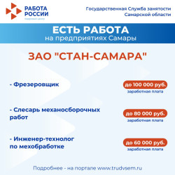 16.06.2025 Внимание: есть работа на предприятиях Самарской области!  #4