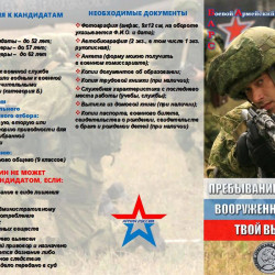 Пребывание в резерве вооружённых сил - твой выбор! #1