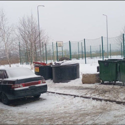 Напоминаем вам о важности соблюдения правил парковки возле контейнерных площадок. #1