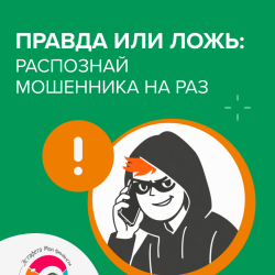 Правда или ложь: распознай мошенника на раз #1