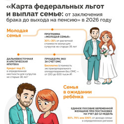 Карта федеральных льгот и выплат семье #1