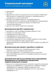 СОЦИАЛЬНЫЙ КОНТРАКТ #1